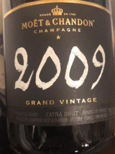 Moët & Chandon - Grand Vintage Brut Champagne - 2009
