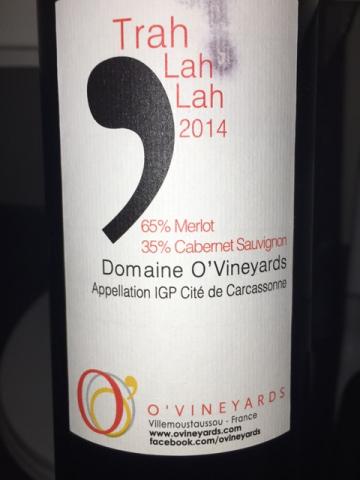 Domaine O - Trah Lah Merlot Cabernet Sauvignon - 2014