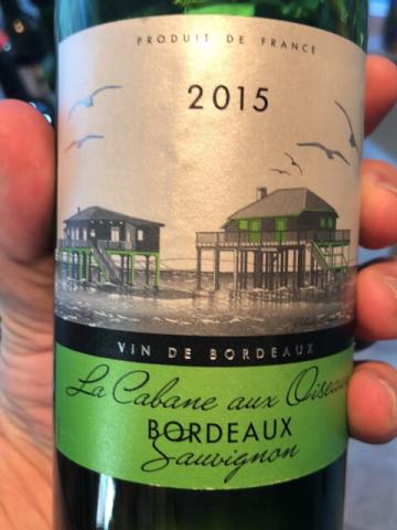 La Cabane Aux Oiseaux - Bordeaux Sauvignon - 2015