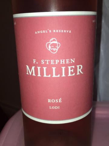 F. Stephen Millier - Angel's Reserve Rosé - 2015