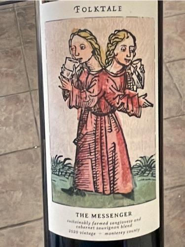 Folktale - The Messenger Sangiovese - Cabernet Sauvignon - 2020