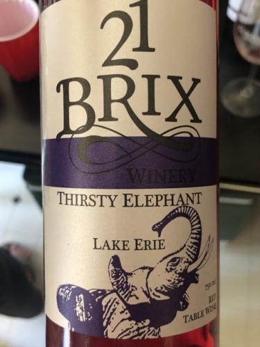 21 Brix - Thirsty Elephant - 2013