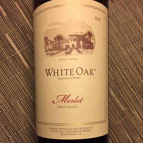 White Oak - Merlot - 2012
