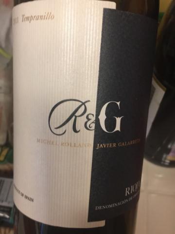 Rolland & Galarreta 'R&G' - R&G Rioja Tempranillo - 