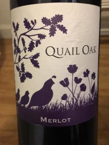Quail Oak - Merlot - 2014