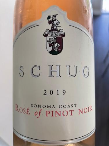 Schug - Rosé of Pinot Noir - 2019