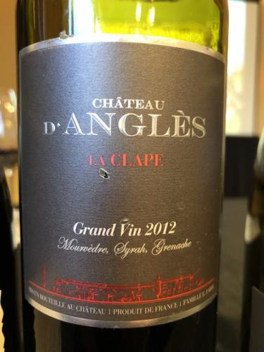 Château d'Anglès - La Clape (Grand Vin) Rouge - 2012
