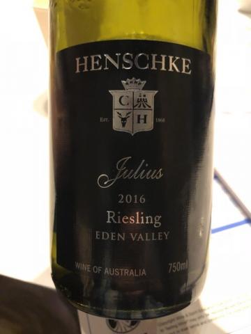 Henschke - Julius Eden Valley Riesling - 2016