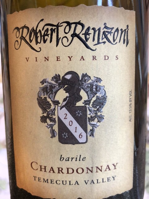 Robert Renzoni - Cantata White Temecula Valley - 2013