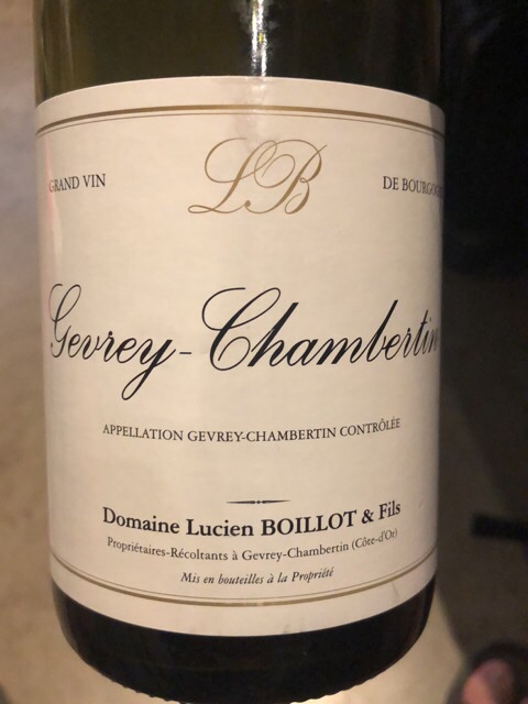 Lucien Boillot & Fils - Gevrey-Chambertin - 2015