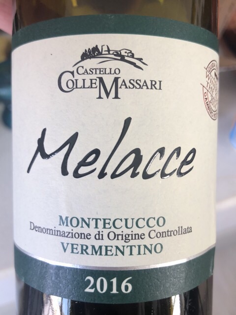 ColleMassari - Melacce Vermentino Montecucco - 2016