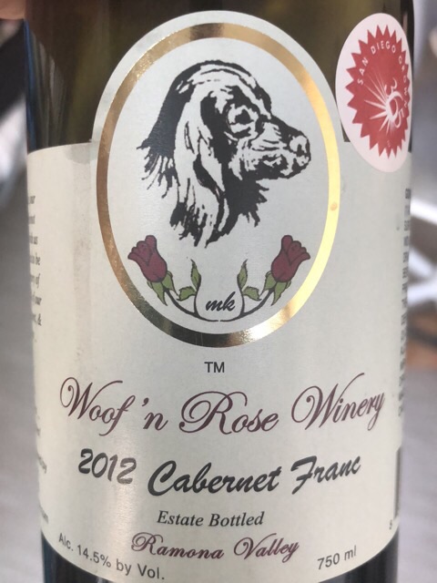 Woof n Rose - Cabernet Franc - 2012