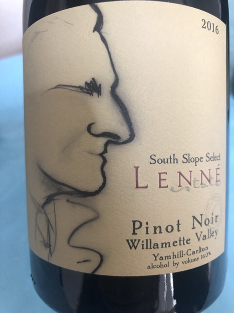 Lenné - South Slope Select Pinot Noir - 2016