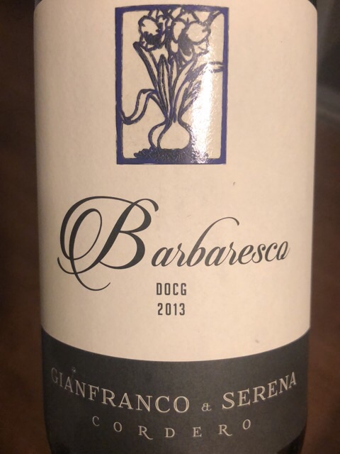 Gianfranco & Serena Cordero - Gianfranco Serena Barbaresco - 2013