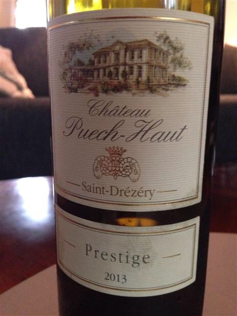 Château Puech-Haut - Coteaux du Languedoc Saint-Drézéry - 2013