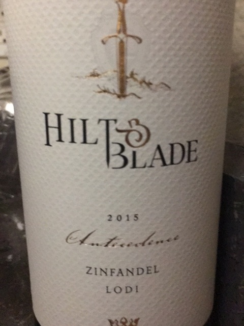 Hilt & Blade - Zinfandel - 2015