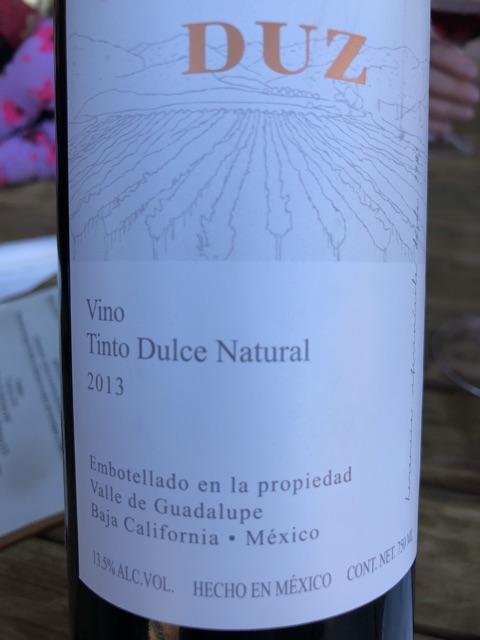 DUZ - Natural Dulce Tinto - 2013