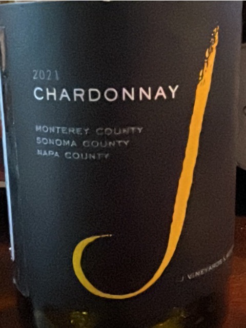 J Vineyards - Chardonnay (Napa County / Sonoma County / Monterey County) - 2021