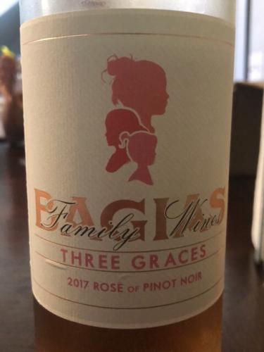 Bagias Family - Three Graces Rosé of Pinot Noir - 2017