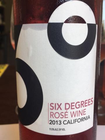 Six Degrees  - Rosé of Pinot Noir - 2013