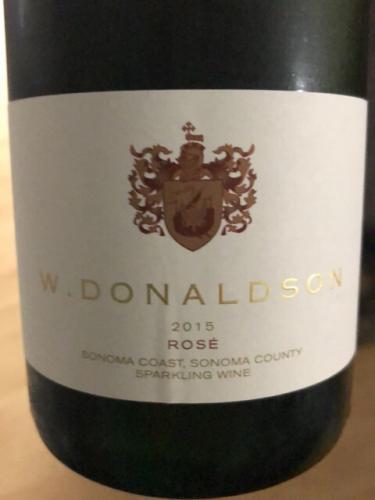 W. Donaldson - Rosé - 2015