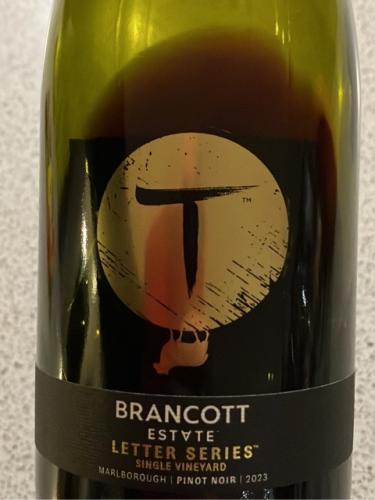 Brancott Estate  - Letter Series T Single Vineyard Pinot Noir - 2023