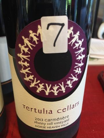 Tertulia Cellars - Phinny Hill Vineyard Carménère - 2013