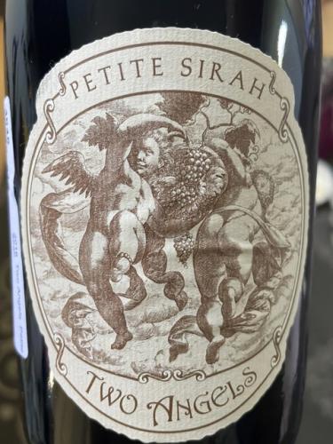 Two Angels - Red Hills Lake County Petite Sirah - 2016